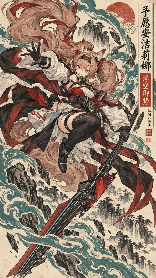 浮世绘武侠动态武者